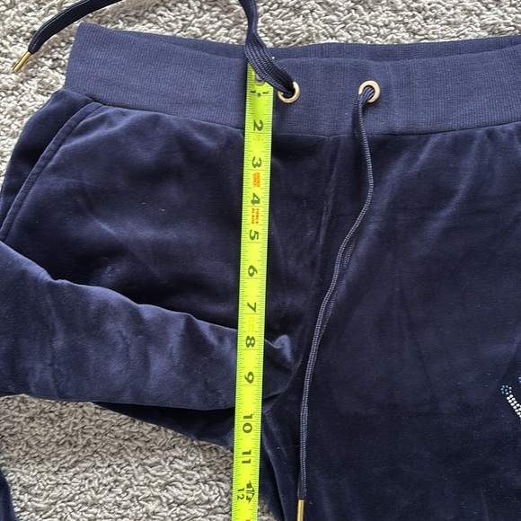 White Mark Women's 2 Piece Rhinestone Velour Tracksuit Set - Picture 15 of 16